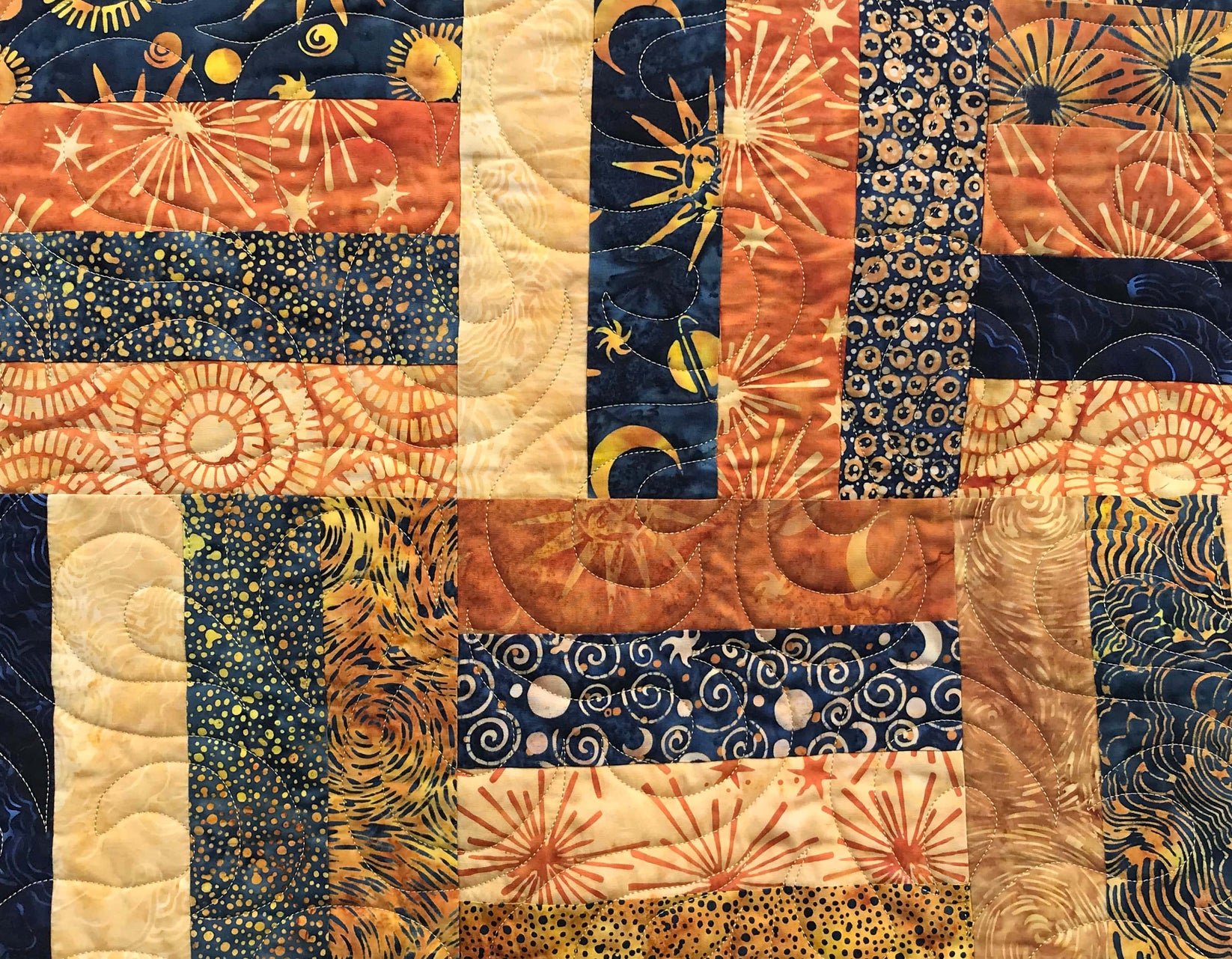 Basketweave Quilt Pattern for Jelly Rolls and Strip Packs Cuddle Cat