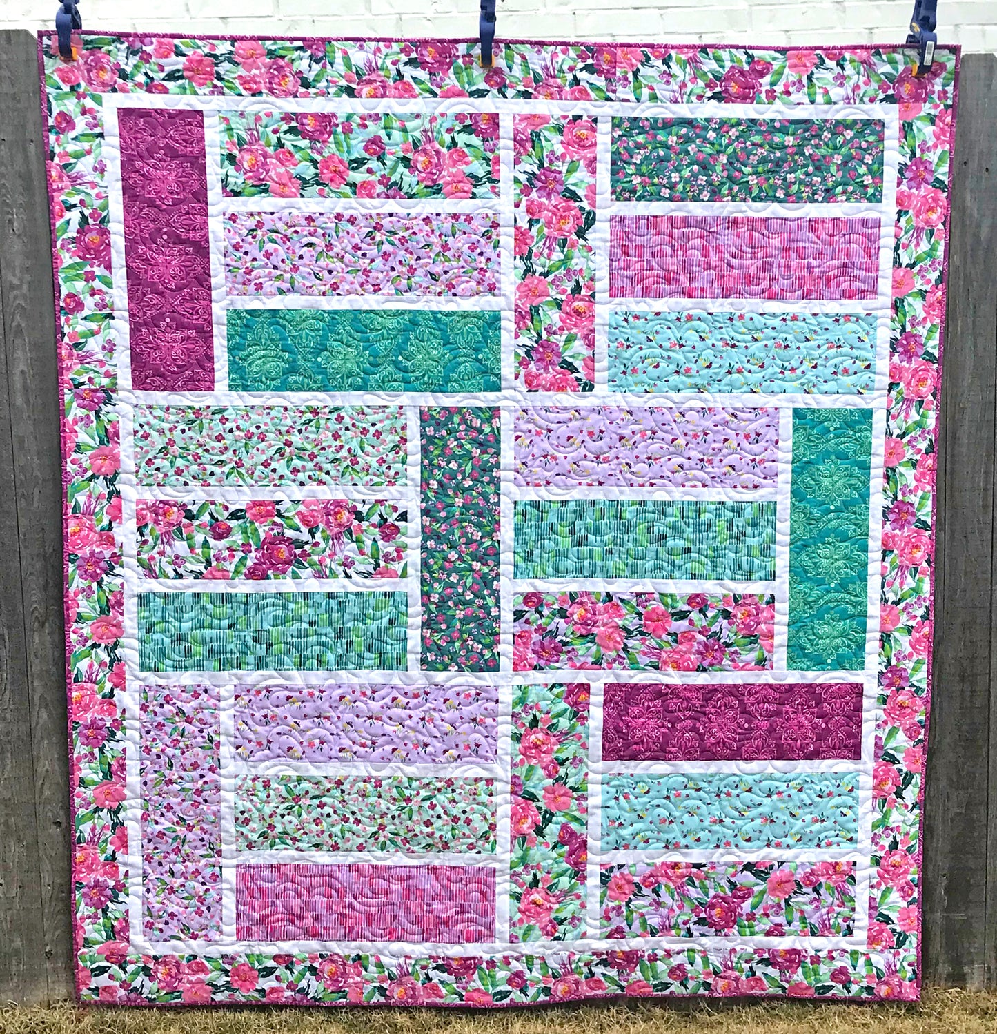 The Big Easy Quilt Pattern - Digital Quilt Pattern - Handmade Quilts, Digital Patterns, and Home Décor items online - Cuddle Cat Quiltworks