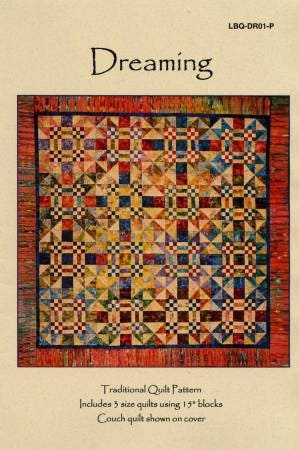 Dreaming Quilt Pattern by Edyta Sitar - Laundry Basket Quilts LBQ-DR01-P, Traditional Quilt Pattern