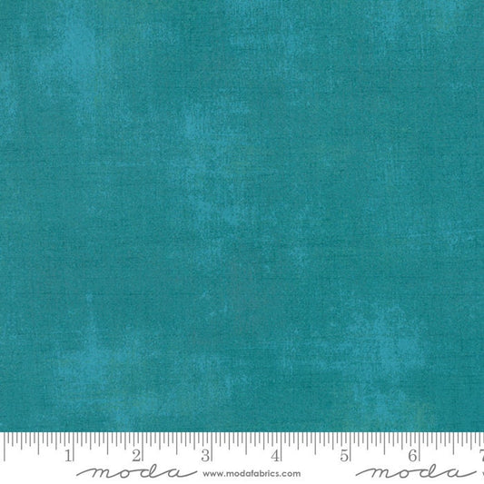 Grunge Ocean Fabric Moda 30150-228, Teal Blender Fabric - Teal Tonal Fabric - Moda Grunge Ocean - By the Yard