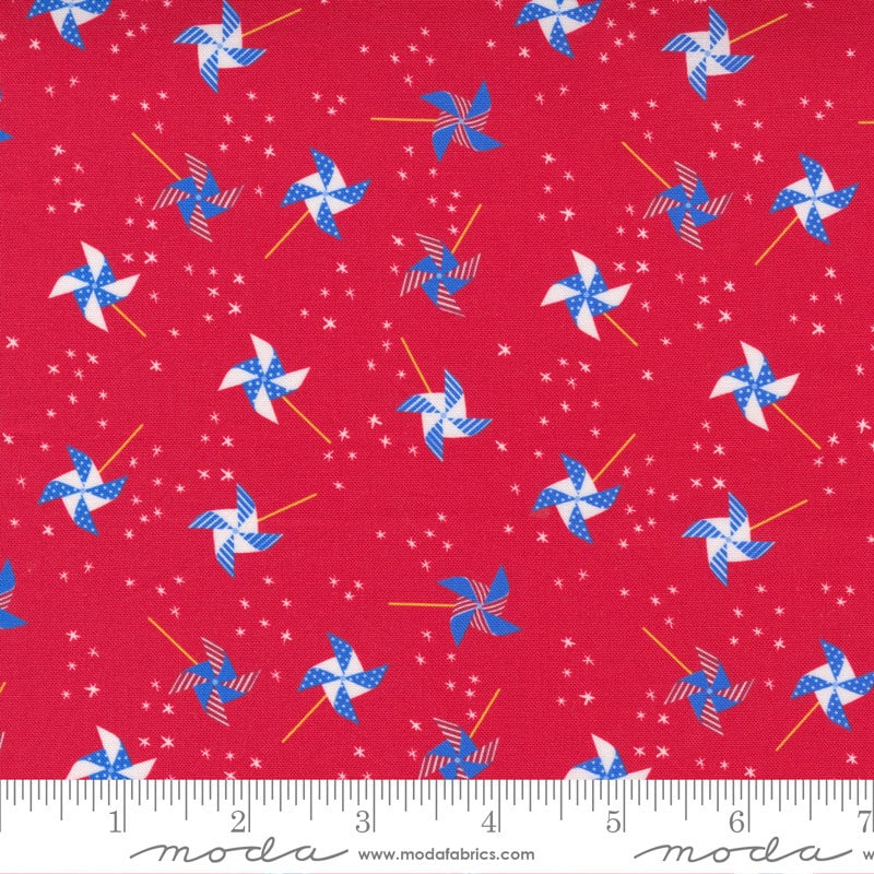 Holiday Essentials Americana Charm Pack - Moda 20760PP, 42 5" Squares, Patriotic Charm Pack, Red White Blue Charm Pack, 4th of July Charm