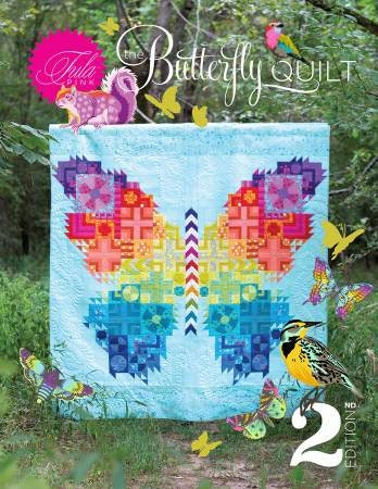 The Butterfly Quilt Pattern 2nd Edition by Tula Pink TP515, Tula Pink Butterfly Quilt Pattern, Butterfly Quilt Pattern