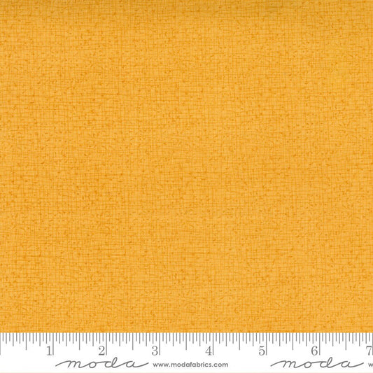 Thatched Honeycomb Gold Fabric Moda 48626 178, Yellow Gold Blender Fabric - By the Yard