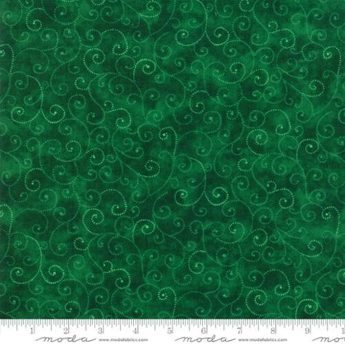 Moda Marbles Swirls Real Green Fabric 9908 83, Green Tonal Fabric, Green Blender Fabric, Green Swirl Fabric - By the Yard