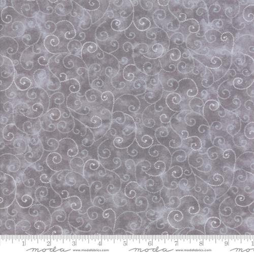 Moda Marbles Swirls Grey Fabric 9908-82, Gray Tonal Fabric, Gray Blender Fabric, Gray Swirl Fabric - By the Yard