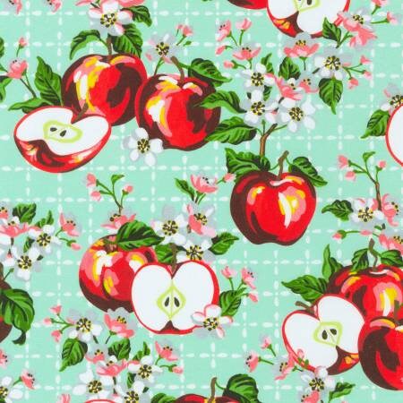 Apple Blossom 5" Squares Charm Pack - Robert Kaufman CHS-1160-42, Spring Floral Fabric Charm Pack, Blossoms Charm Pack