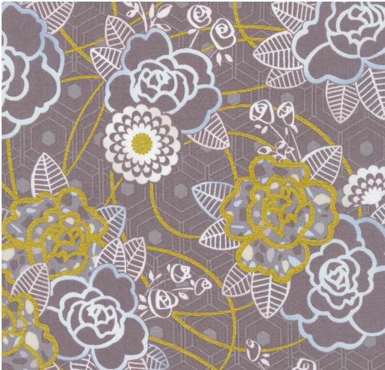 Garden Gloss Sateen - Fat Quarter 18pc/bundle - By Wishwell For Robert Kaufman Fabrics - Sold By The Bundle - fashion In Stock Ships Today